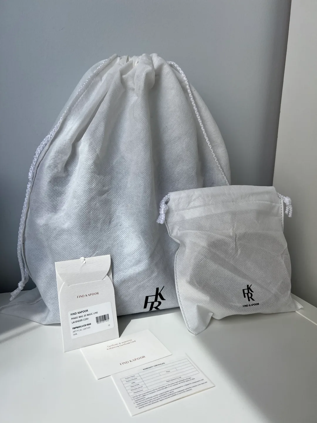 Find Kapoor Pingo Bag - White/Grey image indicator(8)