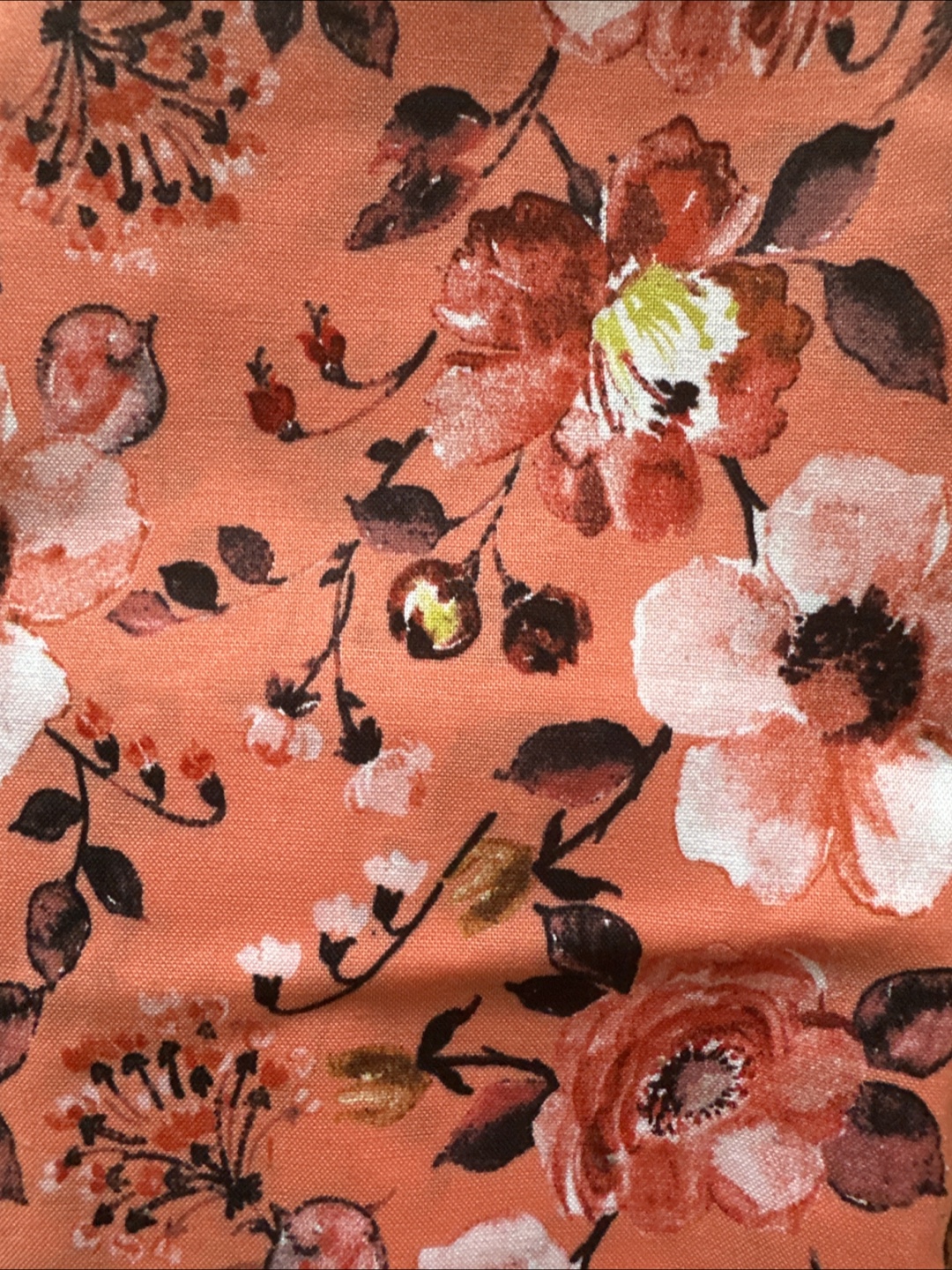 Floral Cotton Fabric - photo 3