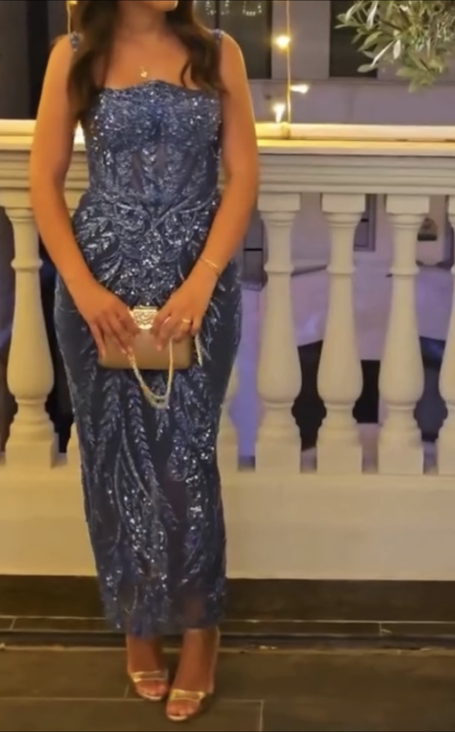 Blue Evening Gown - photo 2