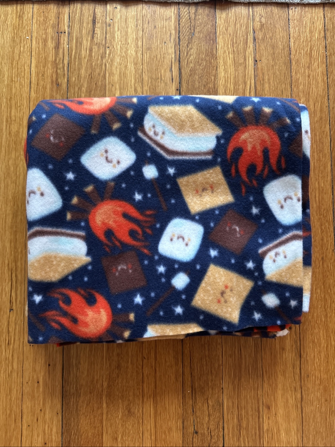 S’mores Fleece Fabric