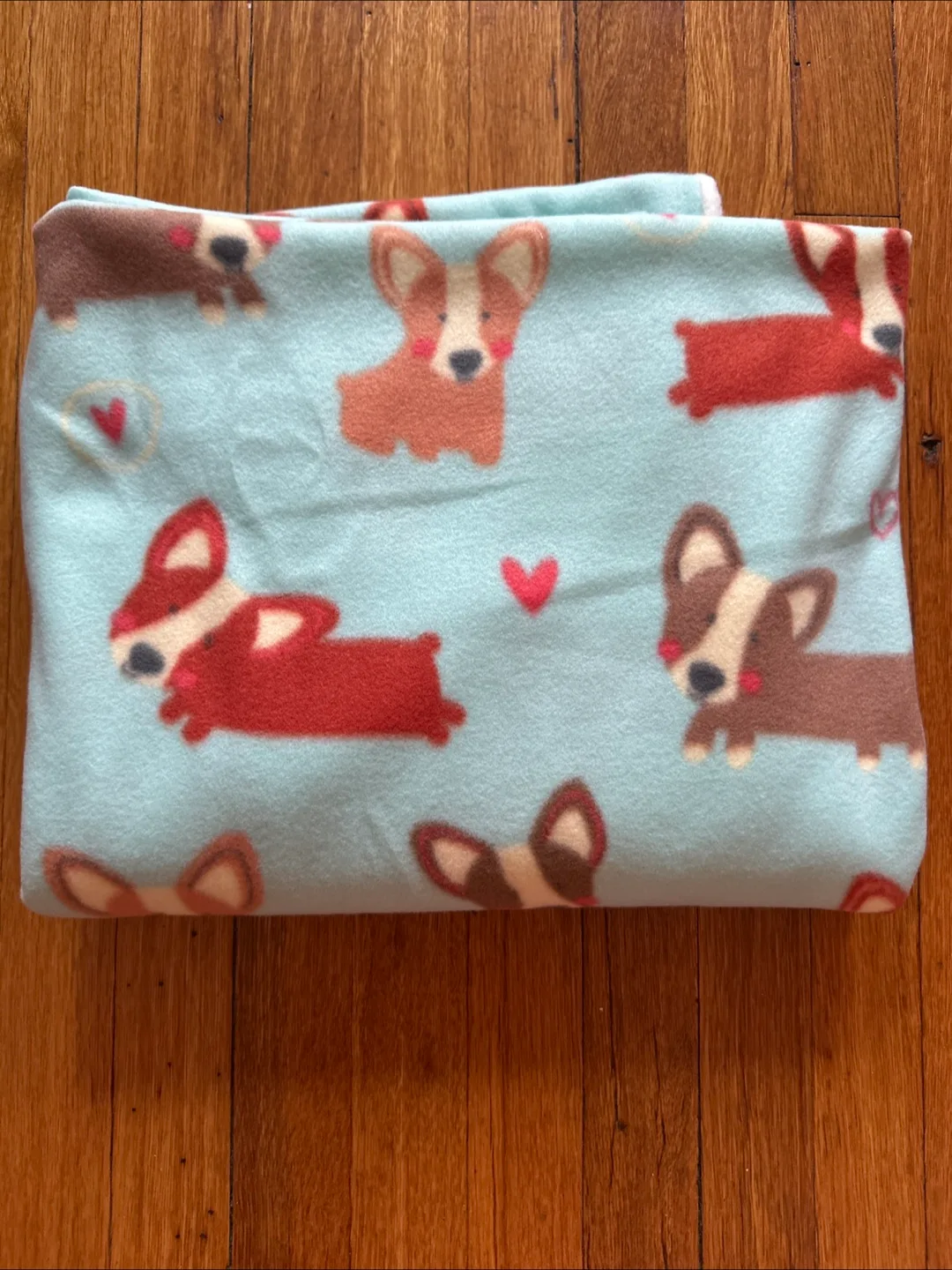 Corgi Fleece Fabric thumbnail