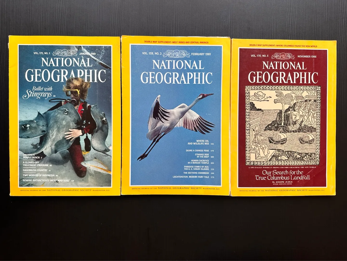 Vintage National Geographic Magazines thumbnail