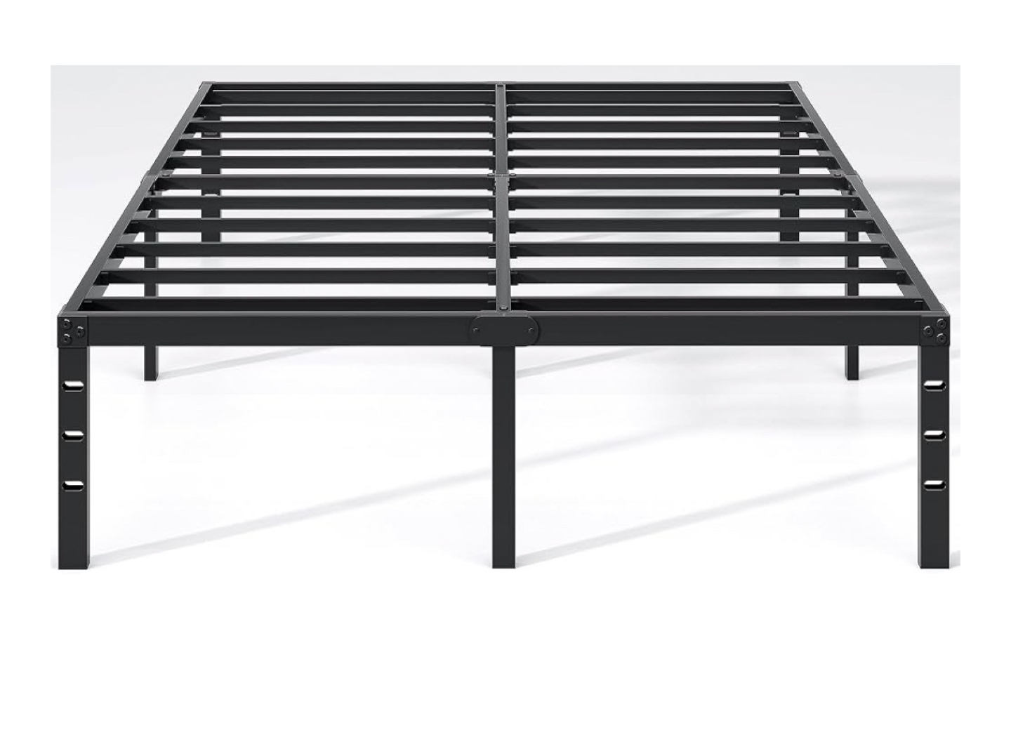 Queen Size Metal Bed Frame Platform - photo 2