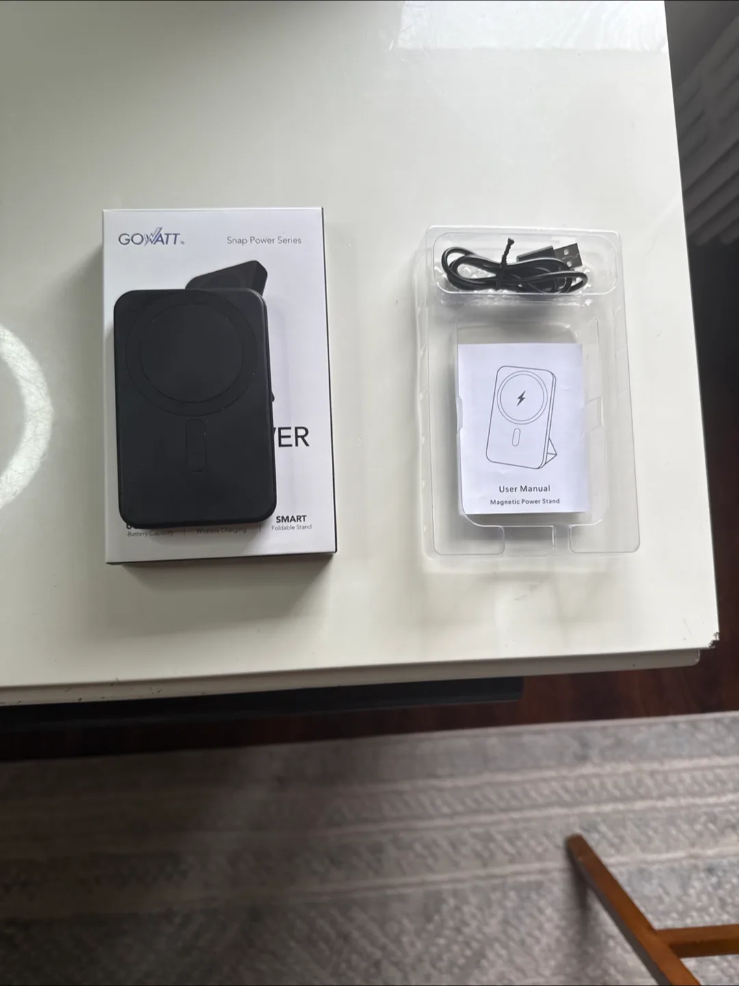 New GOATT Snap Power Stand 6500mAh image indicator(3)