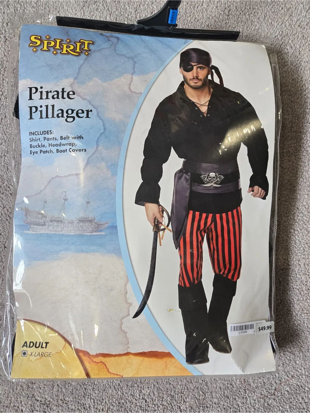 Spirit Pirate Pillager Costume thumbnail