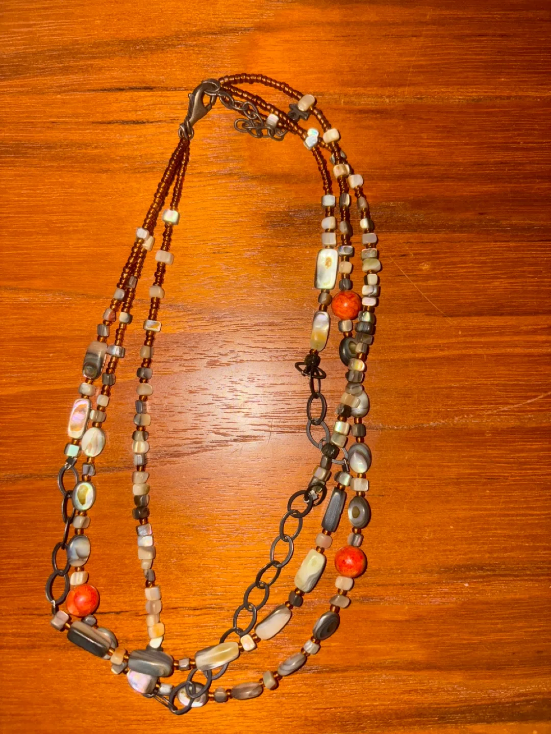 Layered Beaded Necklace thumbnail