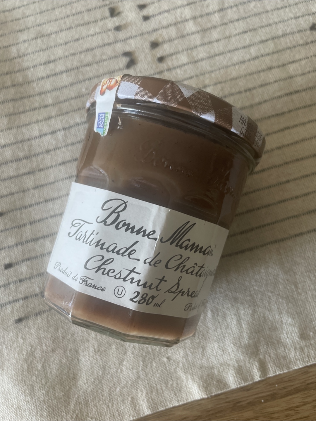 🧡 Bonne Maman Chestnut Spread