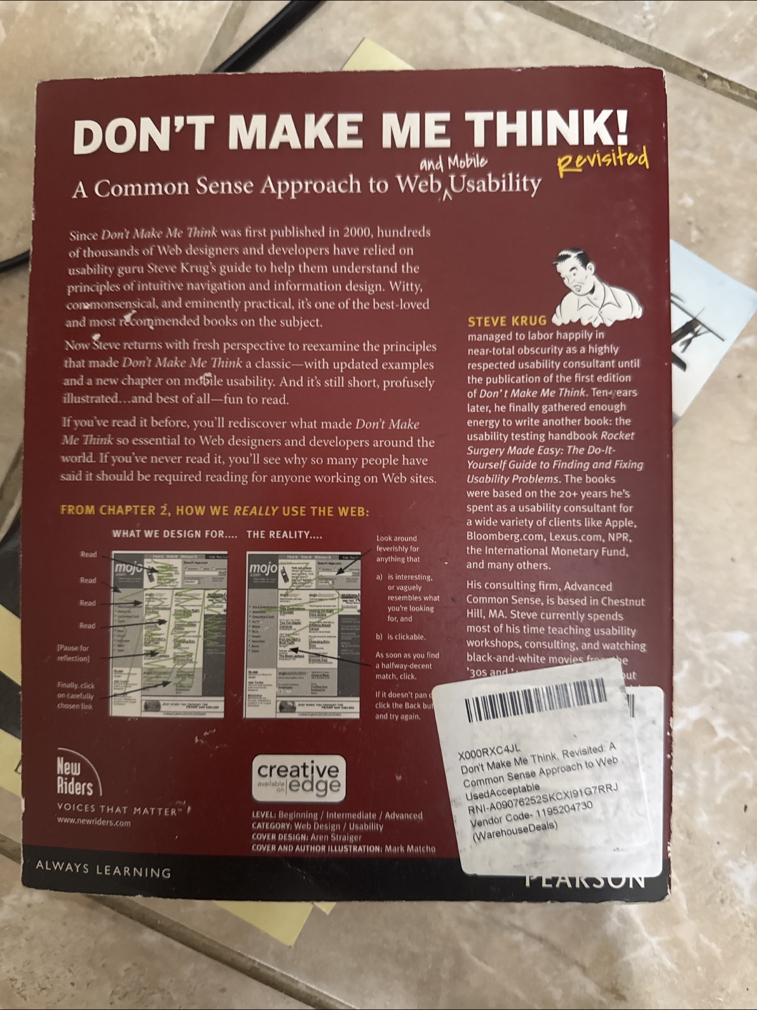 Don't Make Me Think! by Steve Krug - photo 2