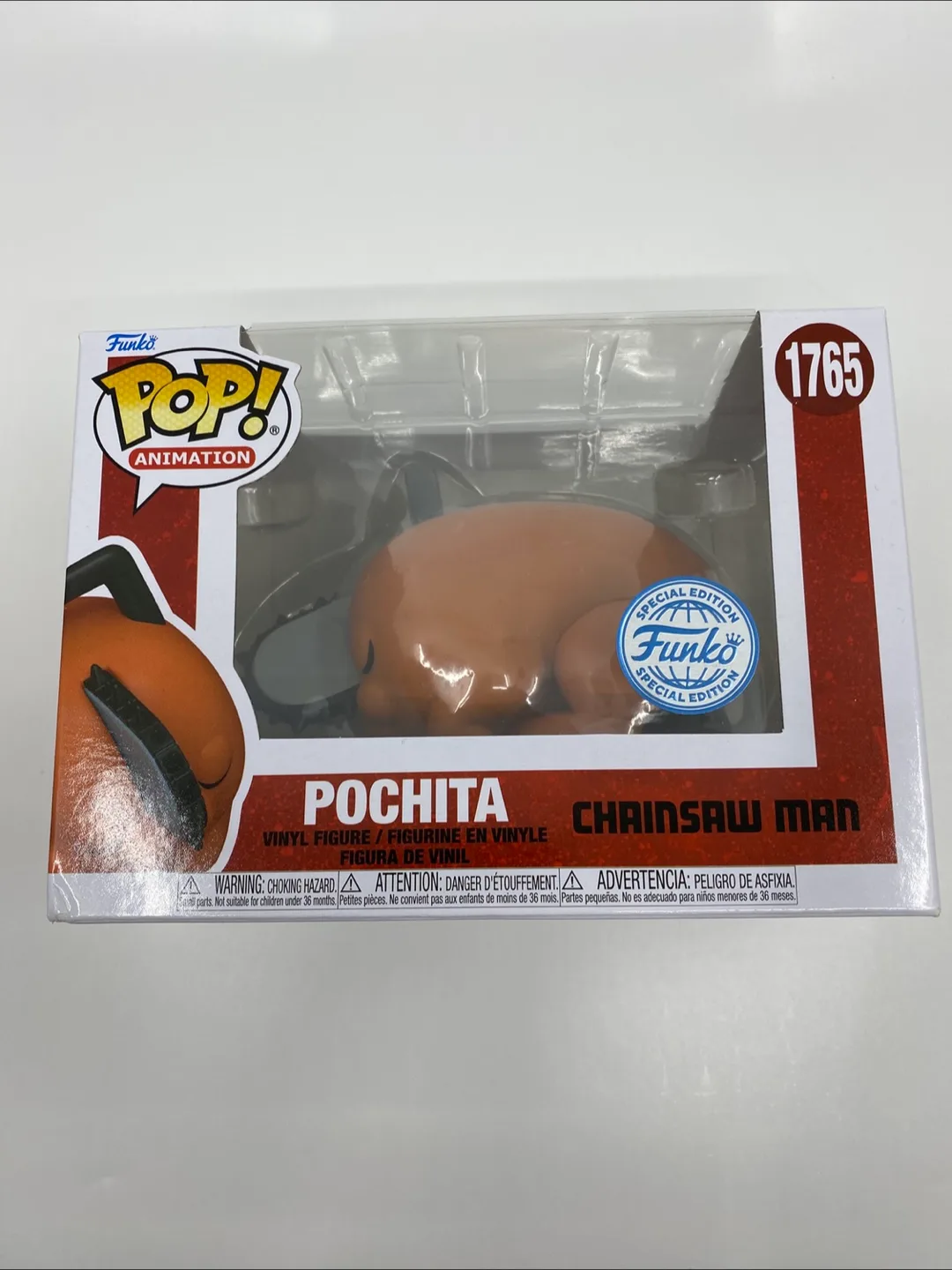 Funko Pop Chainsaw Man Pochita #1765 thumbnail