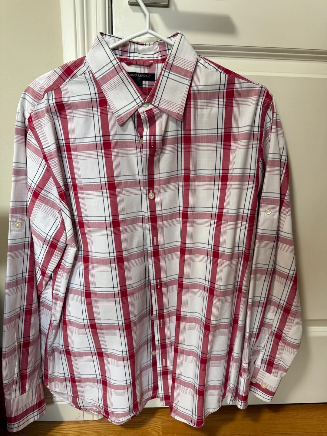 Banana Republic Plaid Button-Down Shirt thumbnail