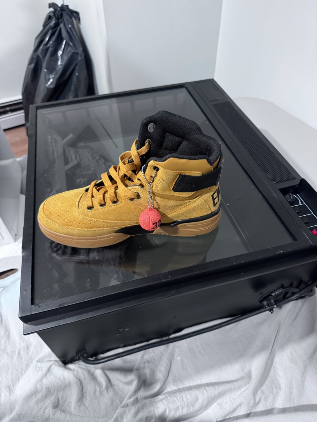 Ewing 33 Hi Mustard Suede Shoes - Men's 8.5 - photo 2