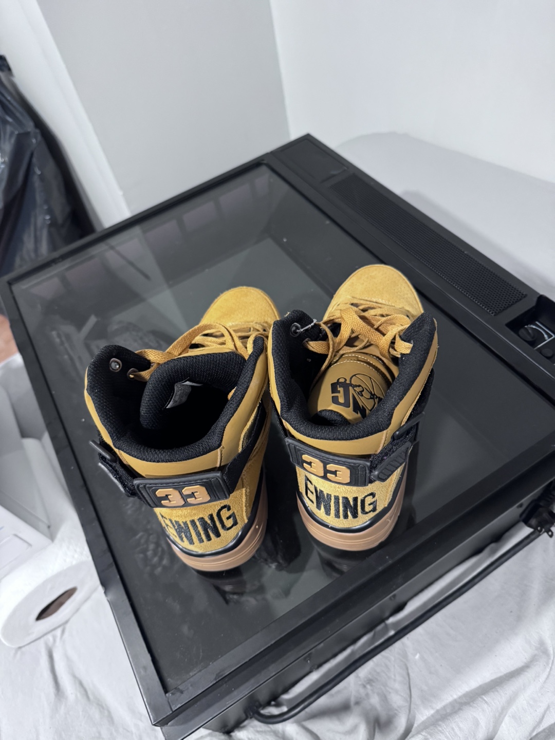 Ewing 33 Hi Mustard Suede Shoes - Men's 8.5 - photo 4