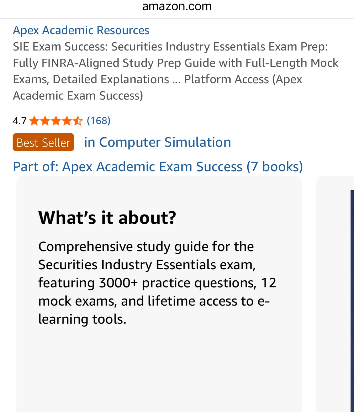SIE Exam Prep Book with 3k Qs, 12 Prac Exams - Amazon #1 seller - photo 4