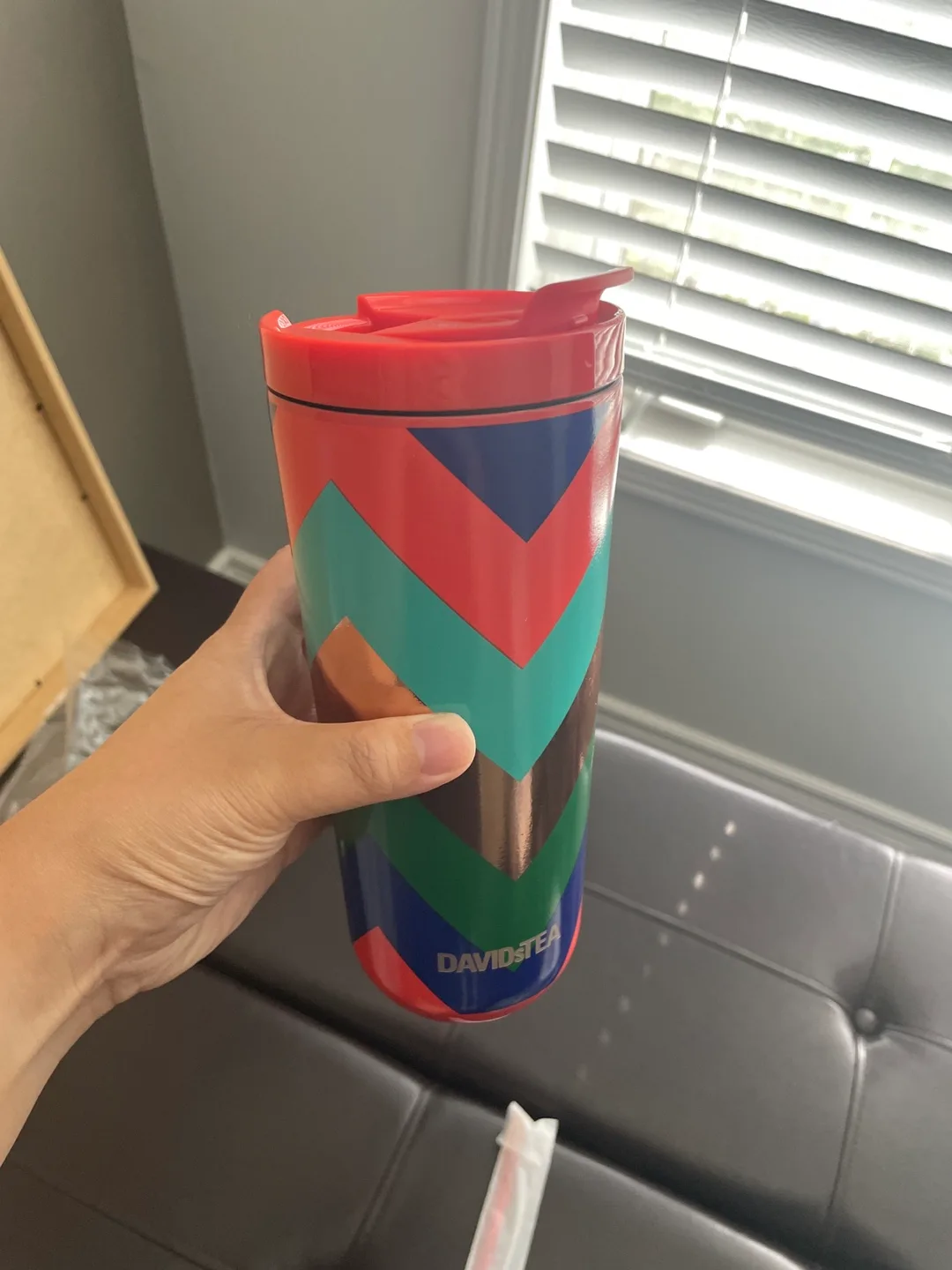 (BRAND NEW) DAVIDsTEA Travel Mug with Straw image indicator(2)