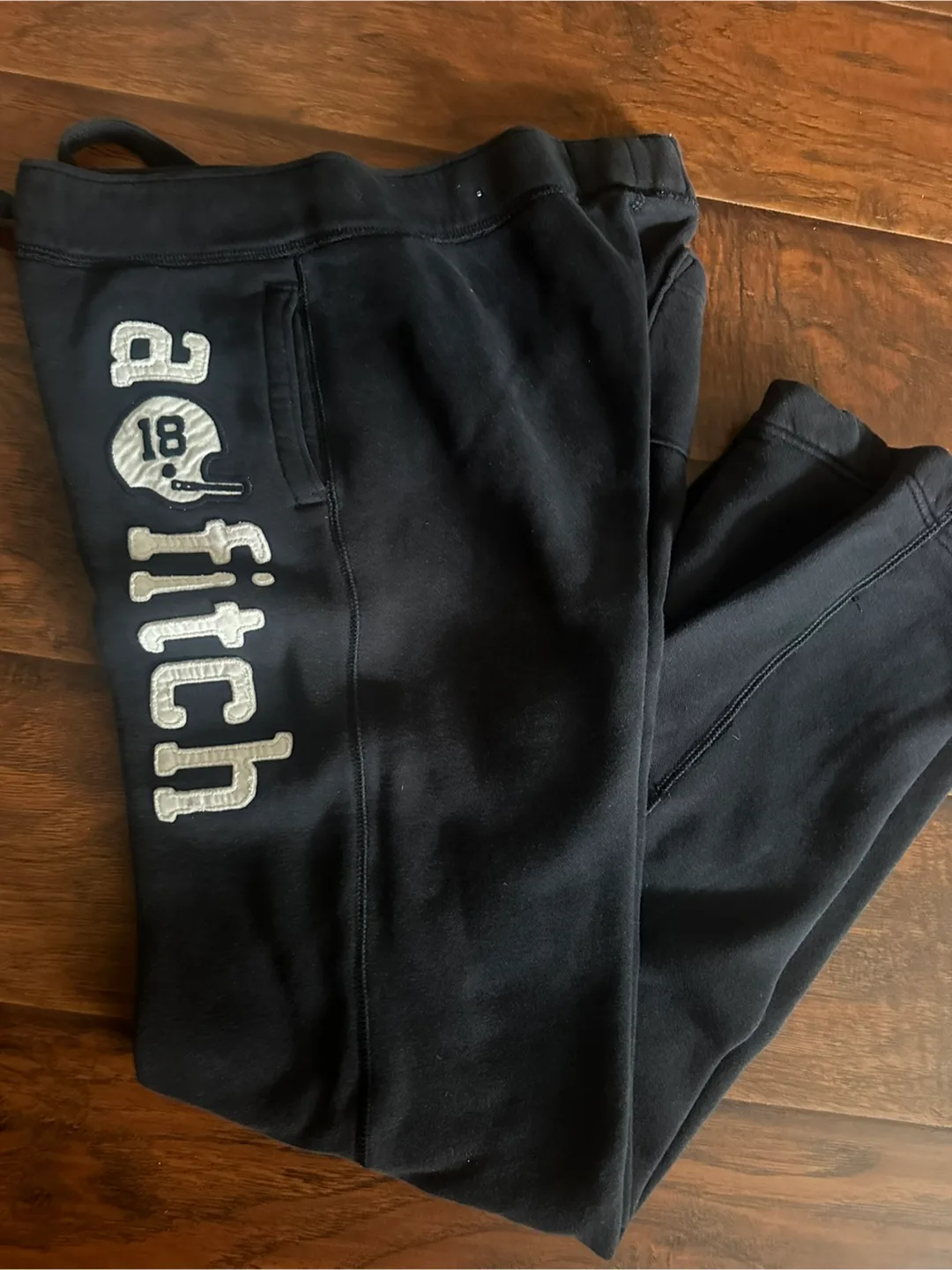 Abercrombie Kids XL Navy Blue Sweatpants thumbnail