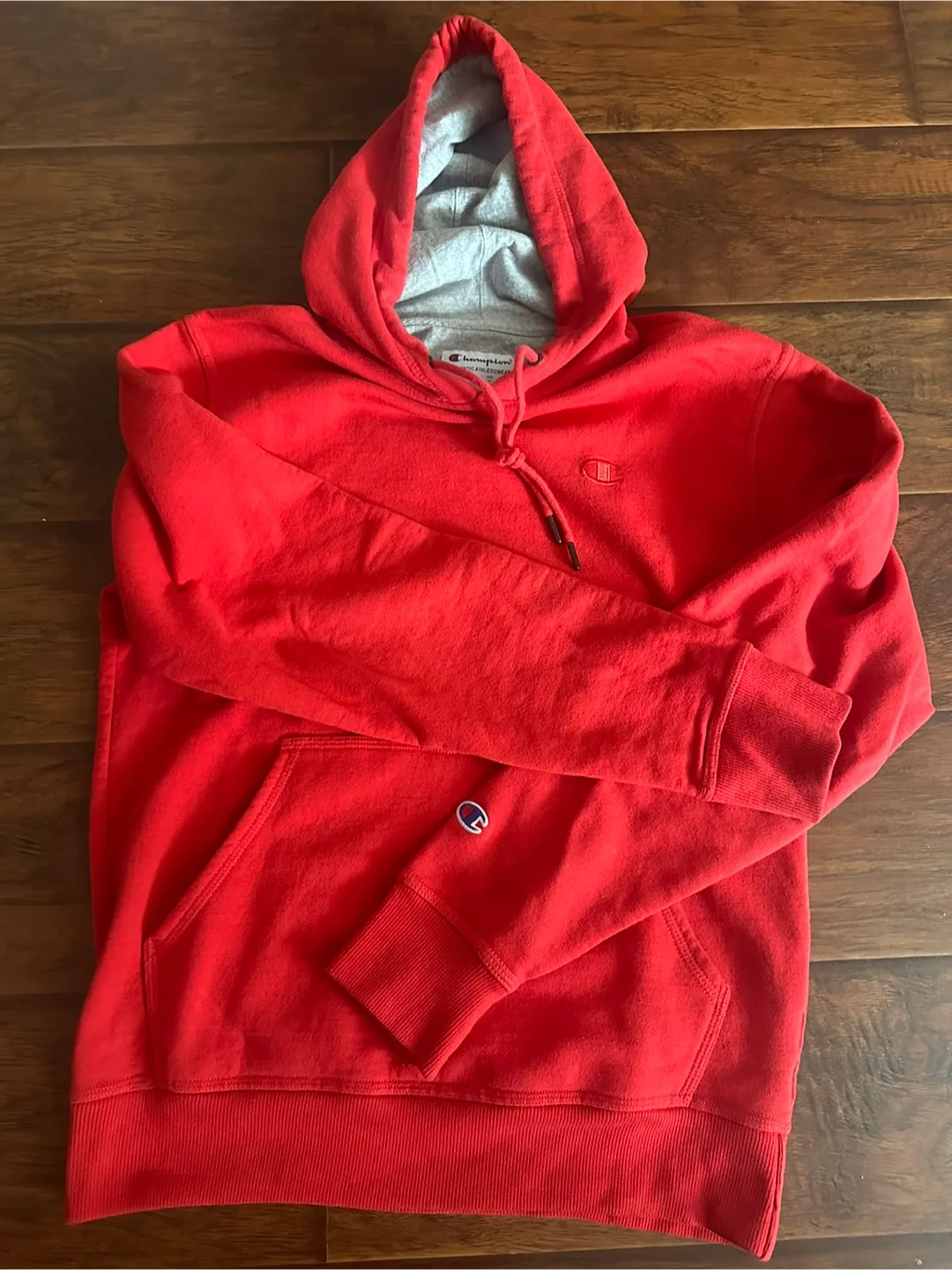 Champion Red Hoodie - Size M thumbnail