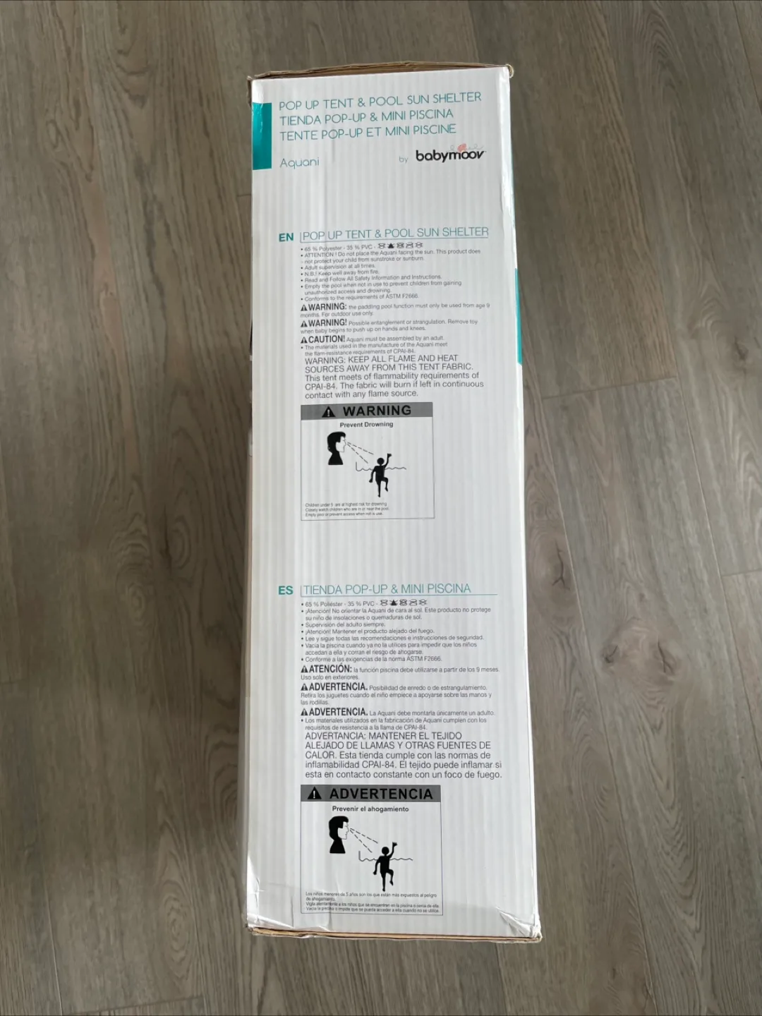 Babymoov Aquani Pop Up Tent & Pool Sun Shelter - NEW image indicator(3)