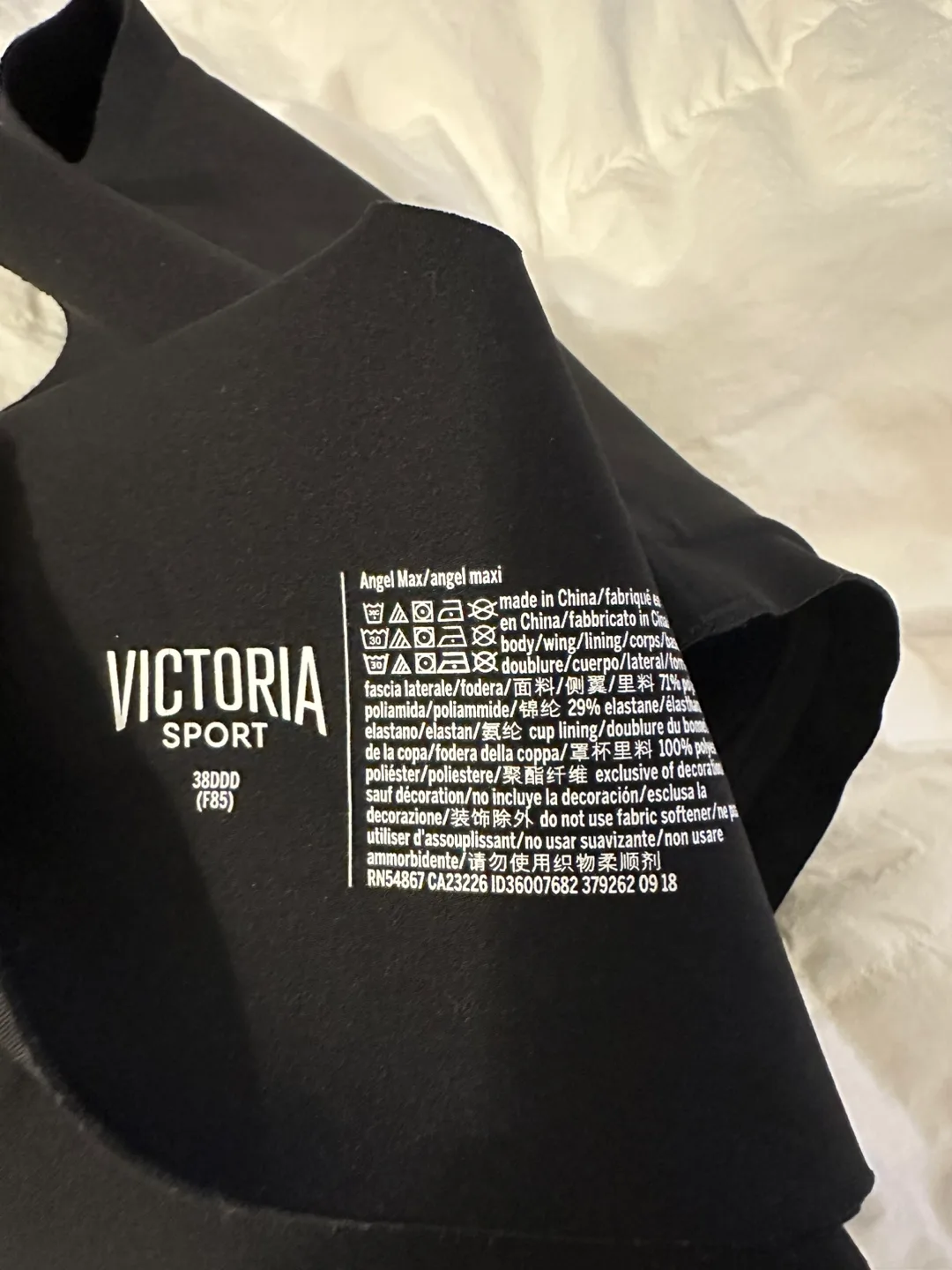 Victoria Sport Angel Max Bra 38DDD image indicator(3)