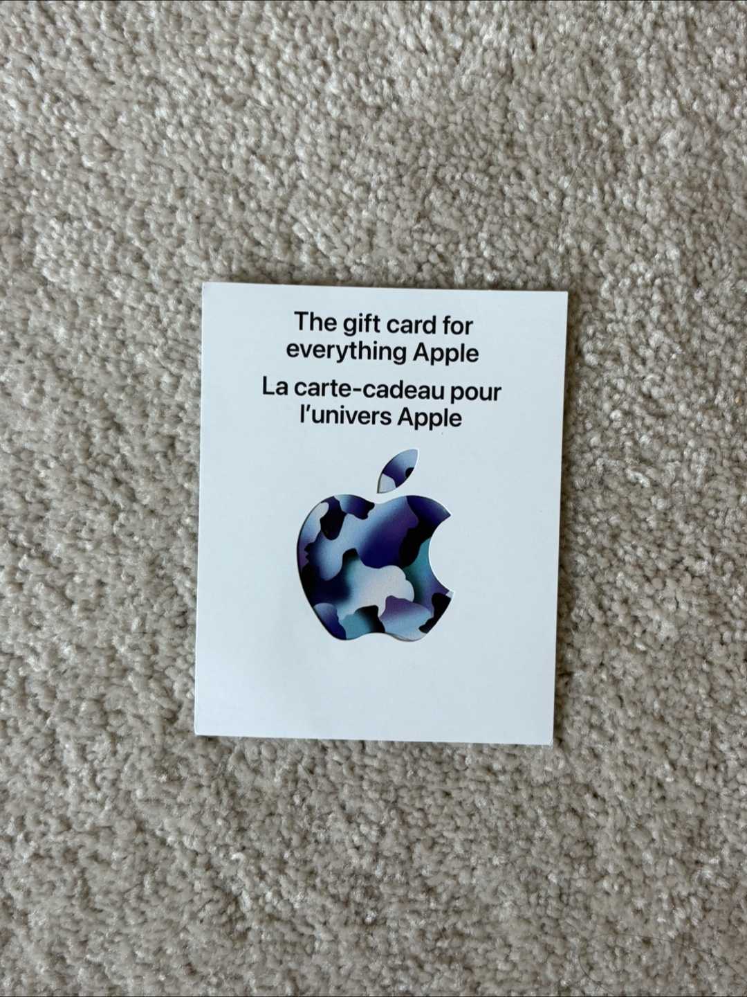 $500 Apple Gift Card