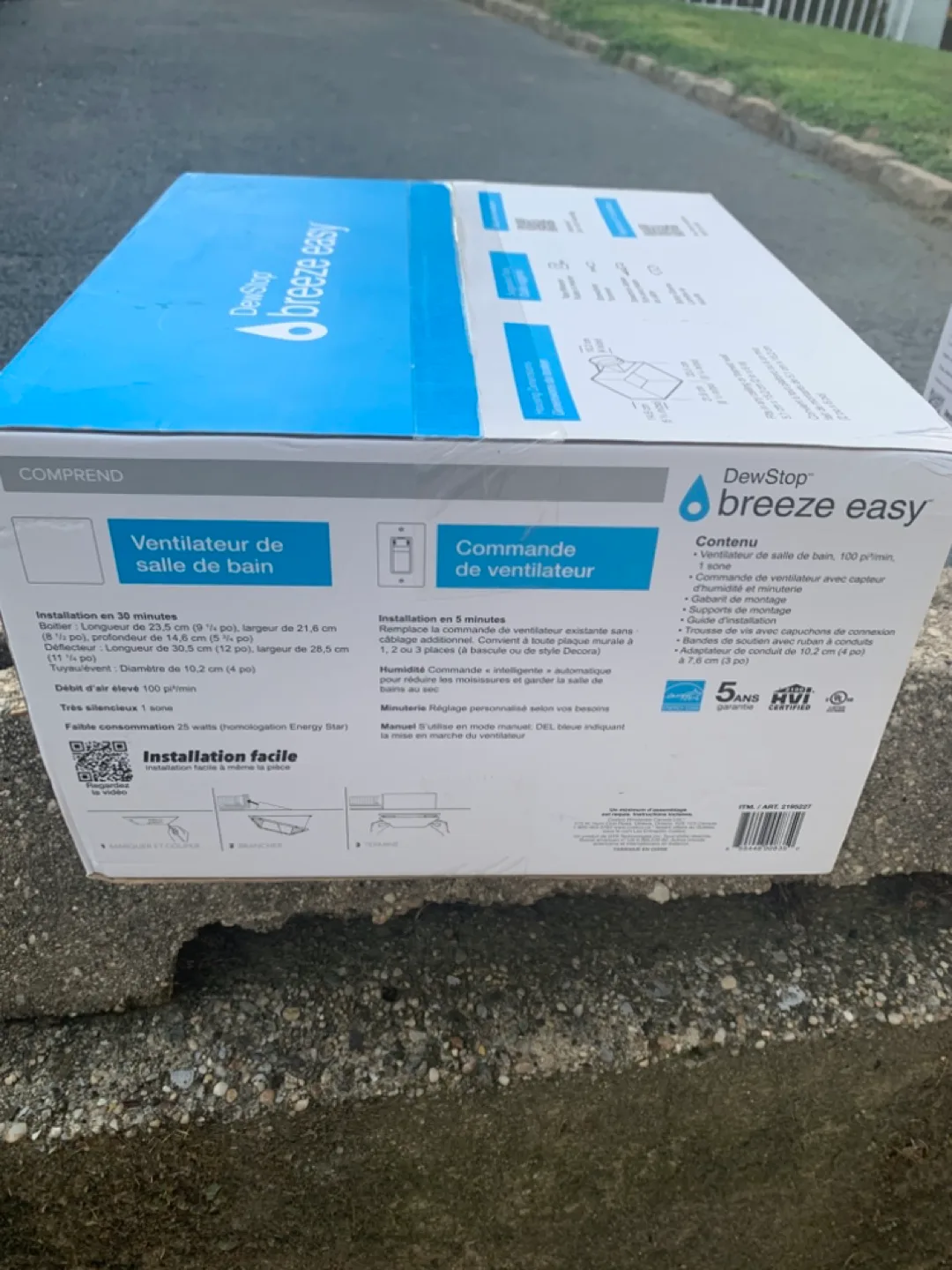 DewStop breeze easy Bath Fan with Fan Control thumbnail