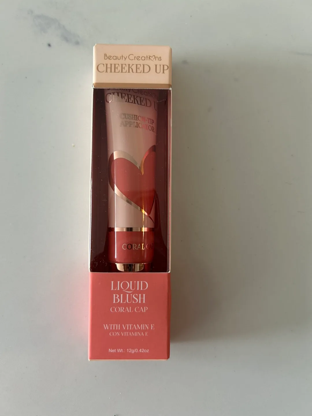 (New) Beauty Creations Cheeked Up Liquid Blush - Coral Cap thumbnail