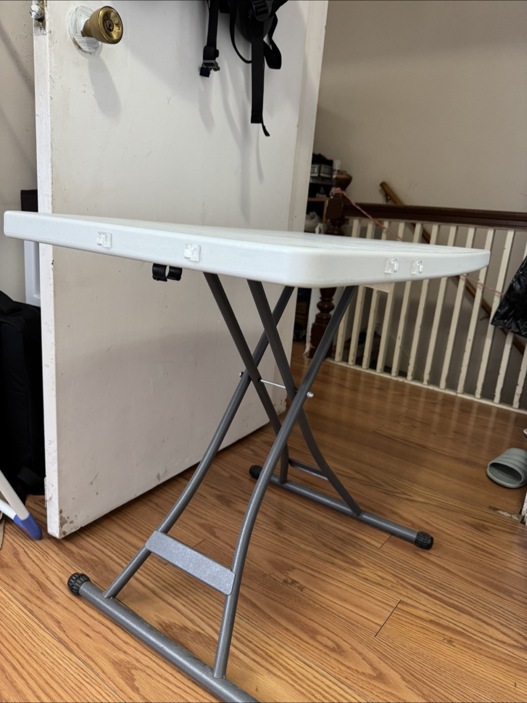 Adjustable Height folding table - photo 2