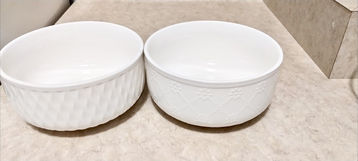 European White Dinnerware Set (Mugs, Bowls, Plates) &  … - photo 4