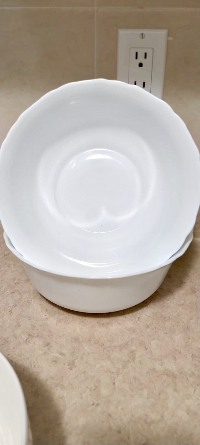 European White Dinnerware Set (Mugs, Bowls, Plates) &  … - photo 5