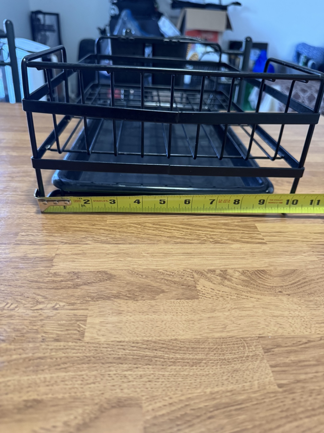 Black Dish Rack with Utensil Holder - photo 3