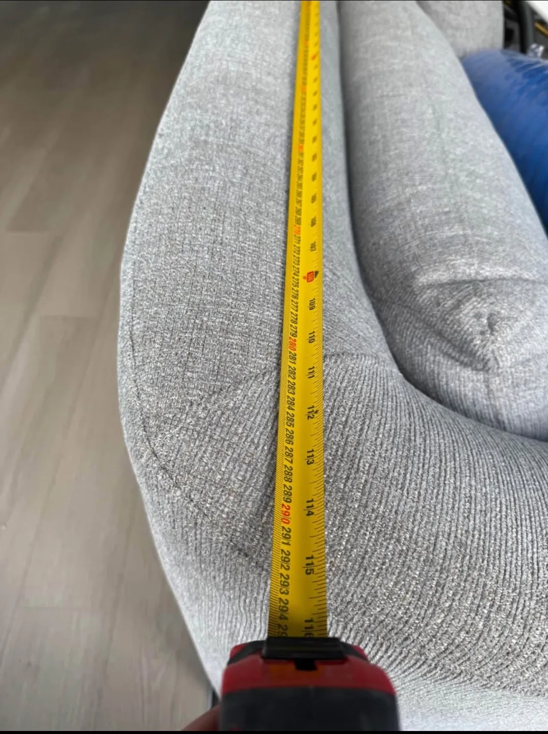 Grey Sectional Sofa Bed with Storage image indicator(6)