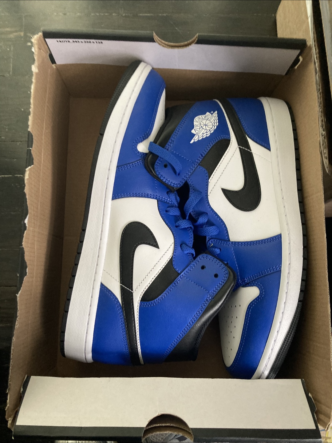 Air Jordan 1 Mid Royal Blue - Size 12 - photo 2