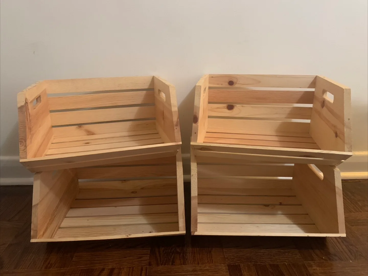 Solid Wood Storage Crates/Bins thumbnail