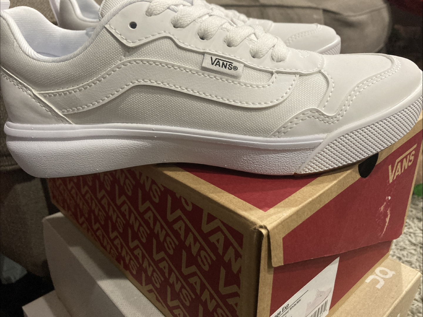 Vans Range Exp White Shoes size 7 - New in Box! - photo 3