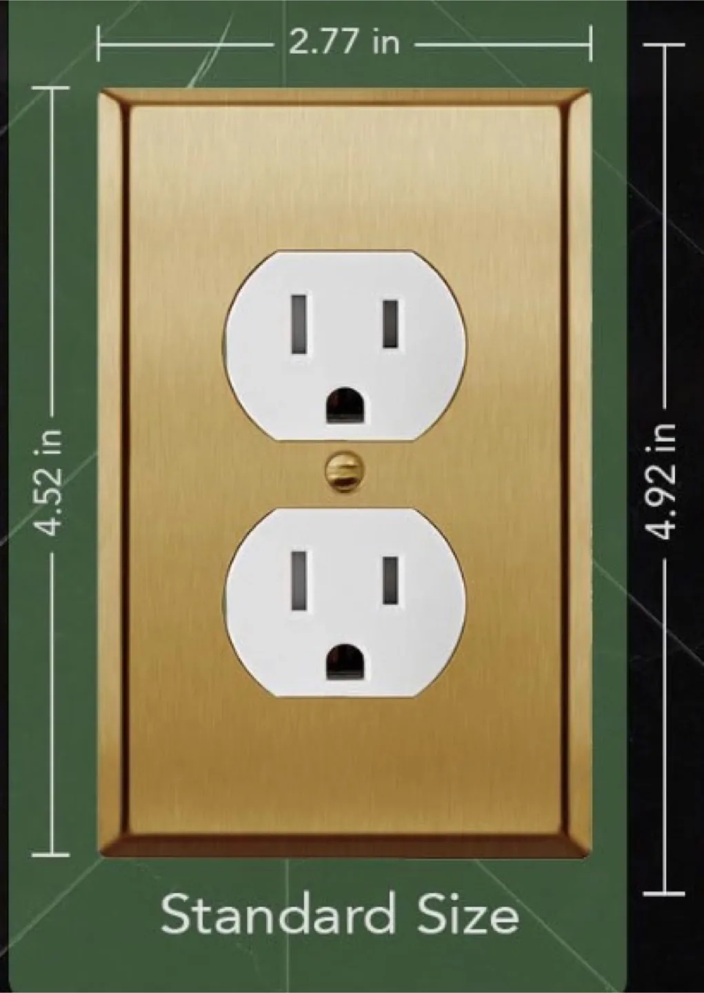 New Gold Socket Covers (10) thumbnail