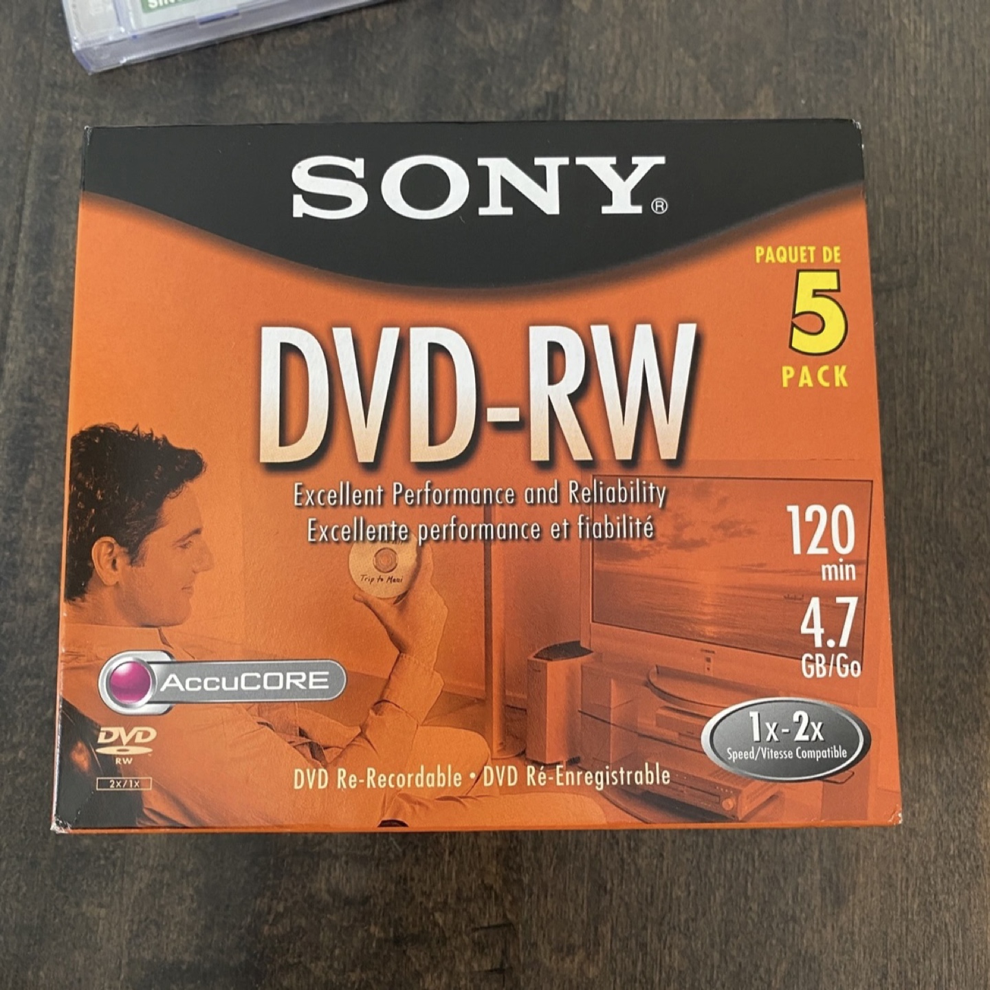 A Mix of Blank DVD-R, DVD-RW and CD-R Discs - photo 2