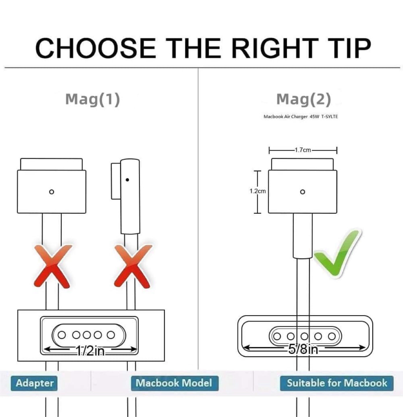 45W MacBook Pro Charger - photo 4