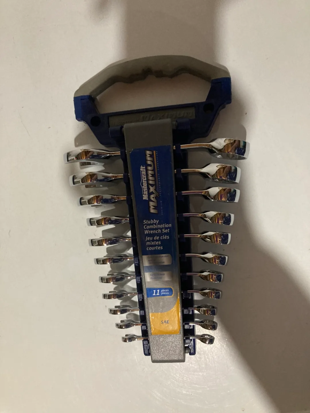 Mastercraft Maximum Stubby Combination Wrench Set - 11 Pieces thumbnail