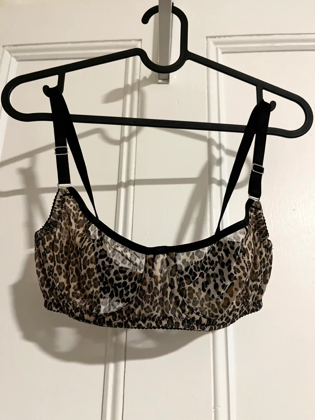 Fortnight Leopard Mesh Bra 30D thumbnail