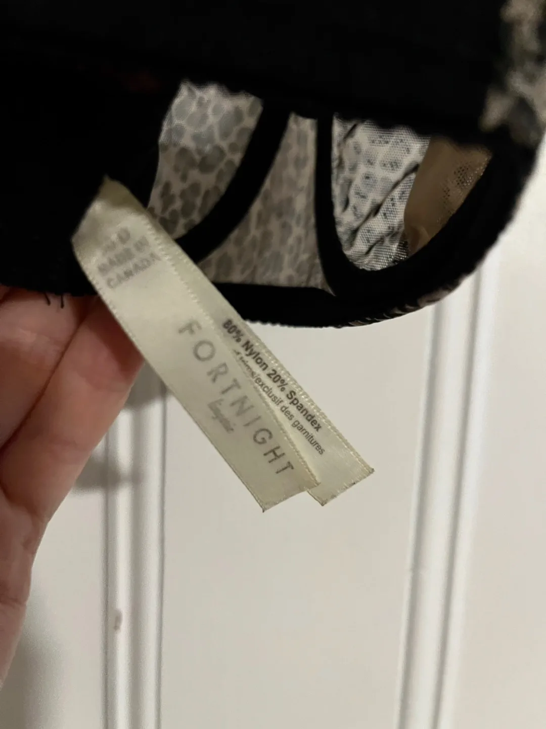 Fortnight Leopard Mesh Bra 32D image indicator(3)