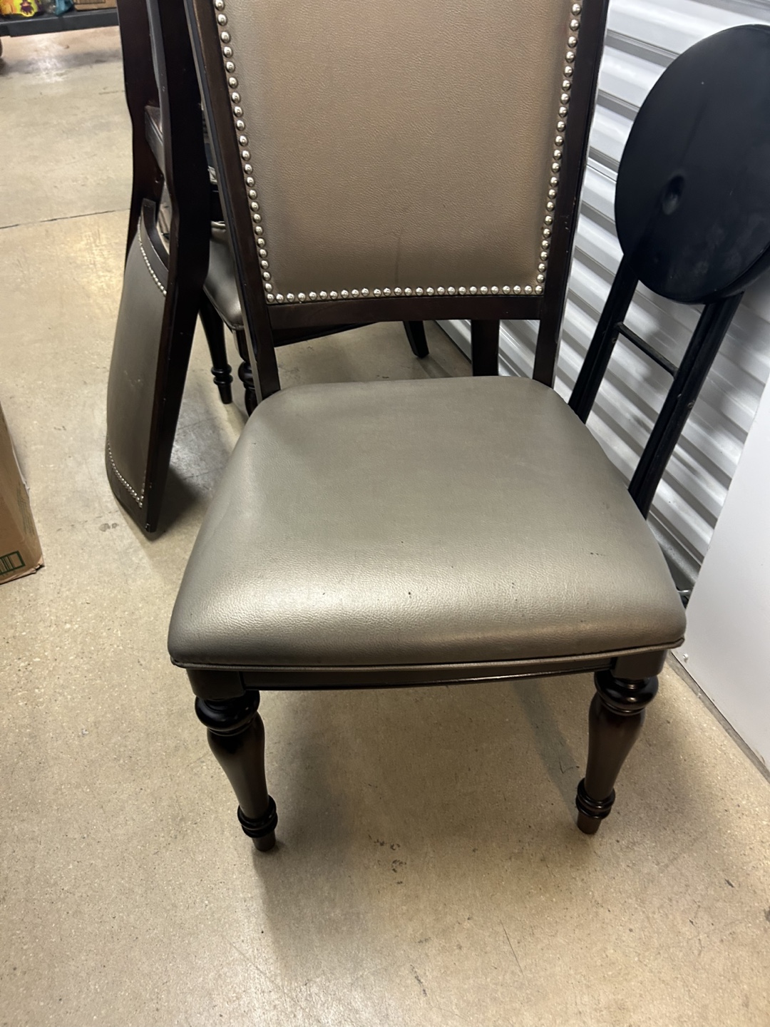 Dining Chair with Silver Studs 4pc - photo 2