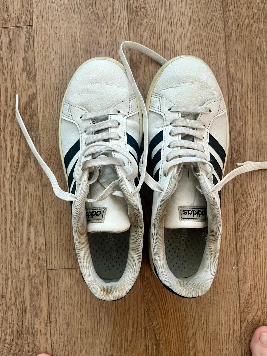 🧡Adidas Grand Court White Sneakers thumbnail