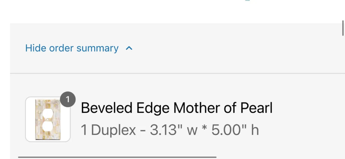 Brand new mother of pearl light switch cover image indicator(2)