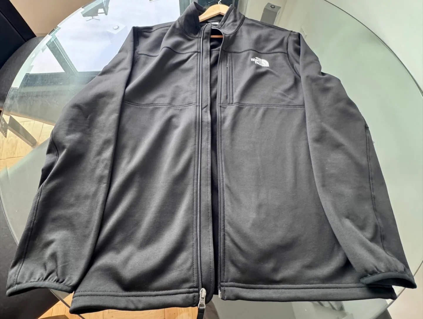 North Face Full Zip Jacket - Black 2XL thumbnail