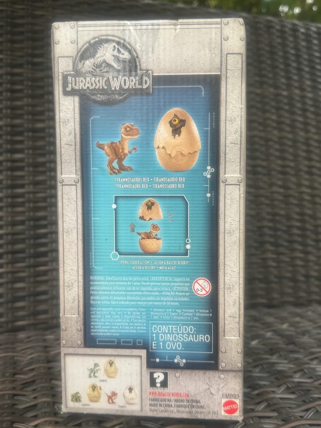 Jurassic World Hatch 'N Play Dinos Tyrannosaurus Rex image indicator(4)