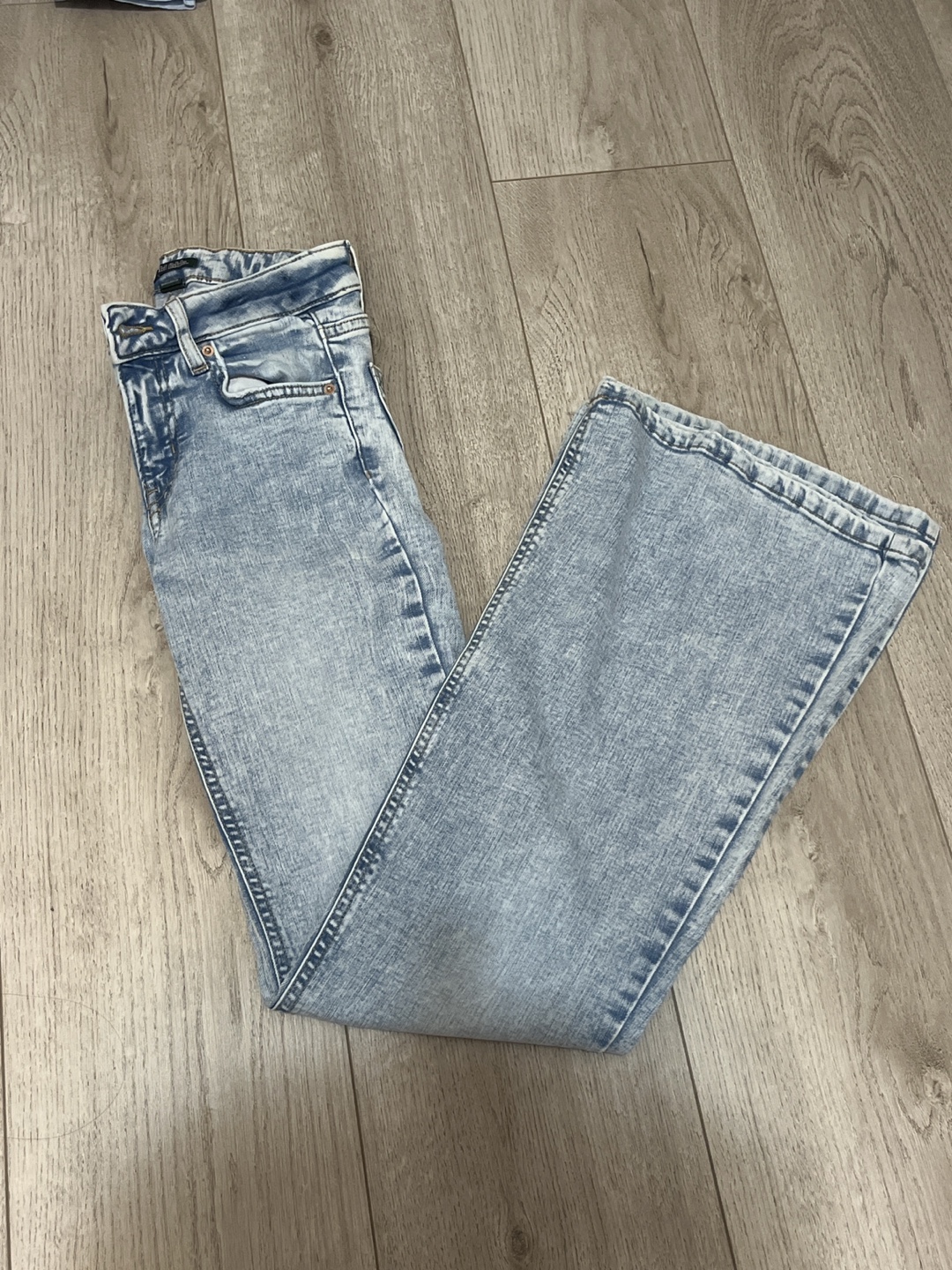 Light Blue Flare Jeans