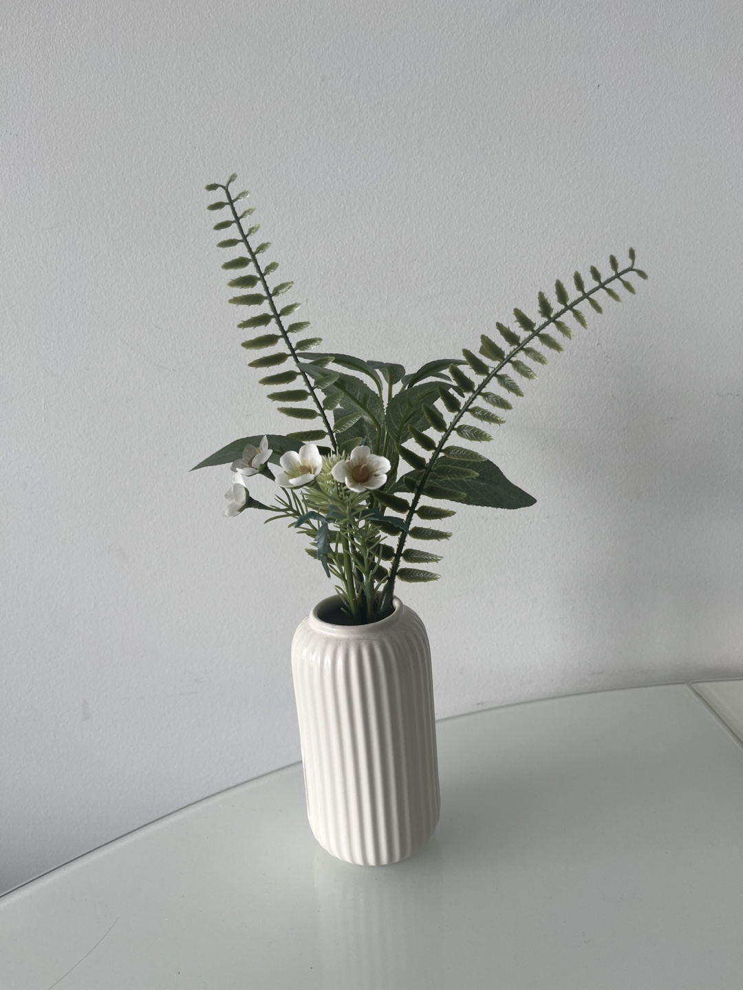 Home Decor: Vase with Artificial Plant - photo 2