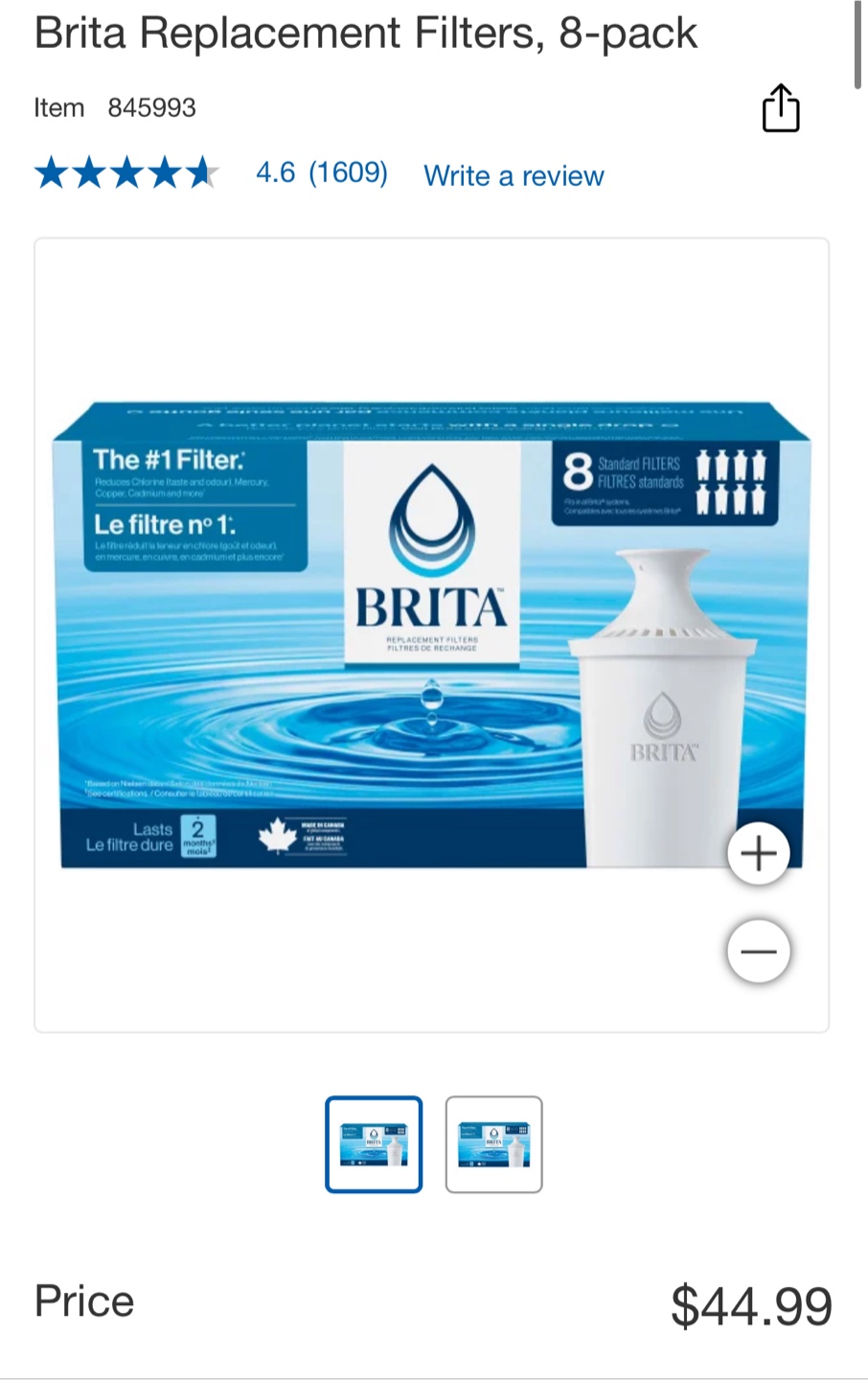 9 Brita Filters – 8 in Box + 1 Single - photo 3
