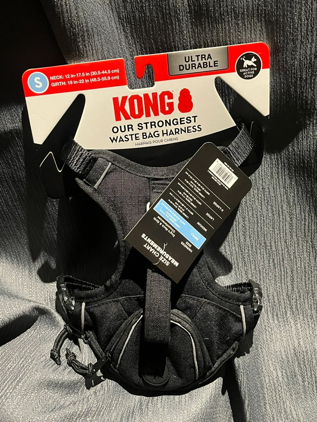 Kong Our Strongest Waste Bag Harness - Small thumbnail