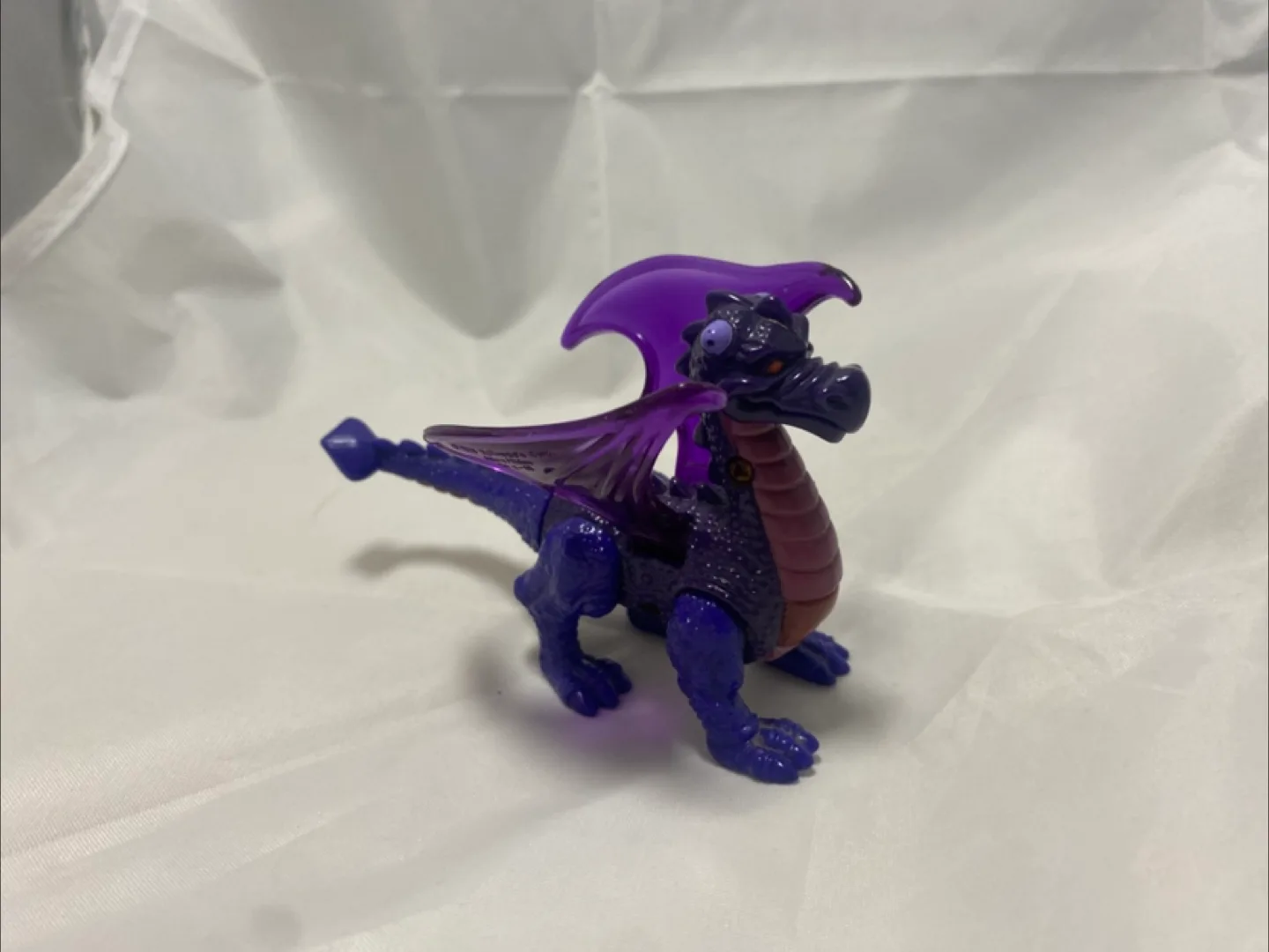 McDonalds Happy Meal Toy 1998 Animal Kingdom  Purple Dragon #6 image indicator(2)