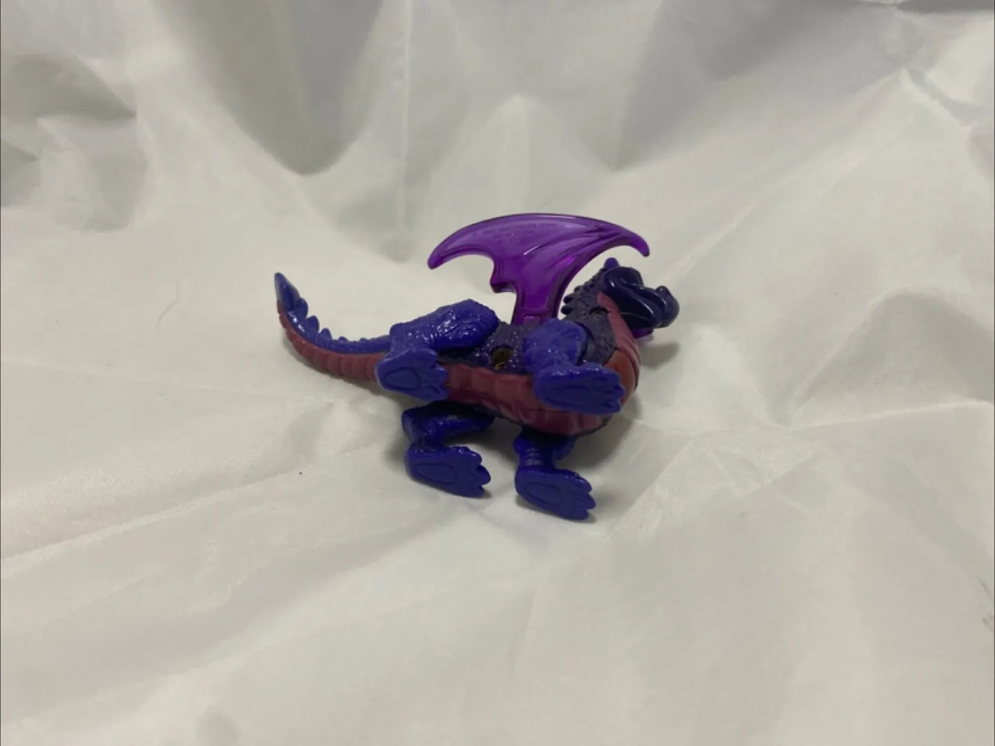 McDonalds Happy Meal Toy 1998 Animal Kingdom  Purple Dragon #6 image indicator(3)